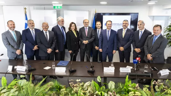 Signing of Kerkyra's Marina agreement